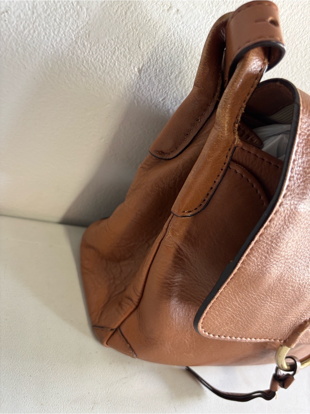 Radley London Lambeth Mews Tan Leather Crossbody Bag - Picture 5 of 8